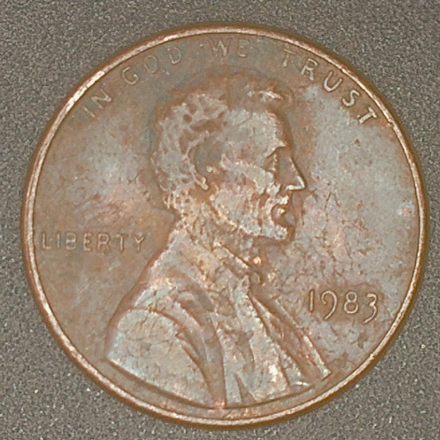 1983-Lincoln-Small-Cent-With-Obverse-Issues